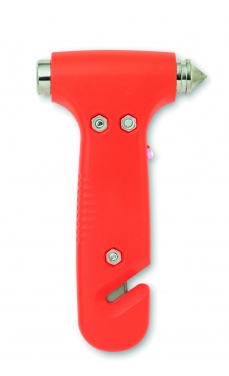 Logotrade promotional giveaway picture of: 3 in 1 Emergency hammer