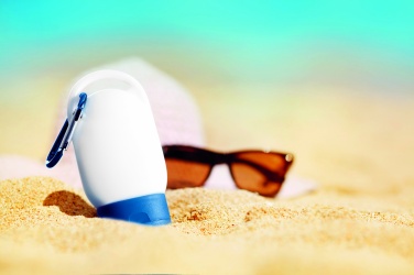 Logo trade promotional gifts image of: 30 ml sunscreen lotion