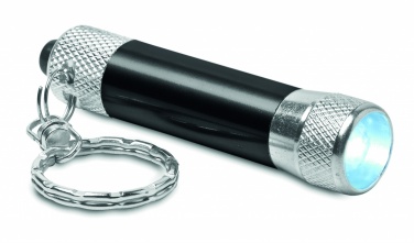 Logo trade advertising products picture of: Aluminium torch with key ring