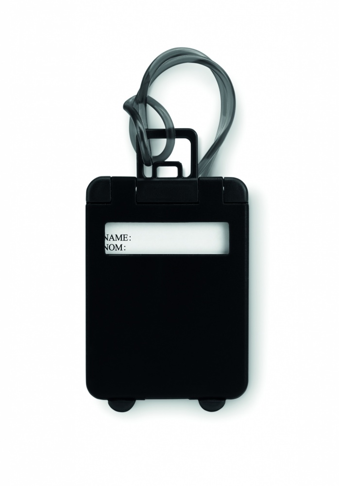 Logotrade promotional merchandise picture of: Luggage tags plastic