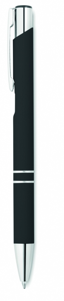 Logotrade business gift image of: Ball pen in rubberised finish