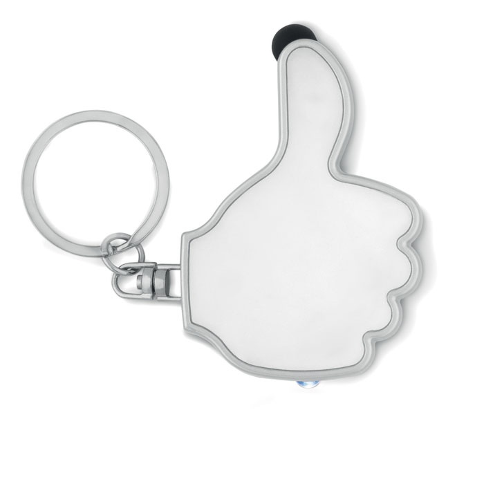 Logotrade promotional product image of: Thumbs up led light w/key ring Valmiera