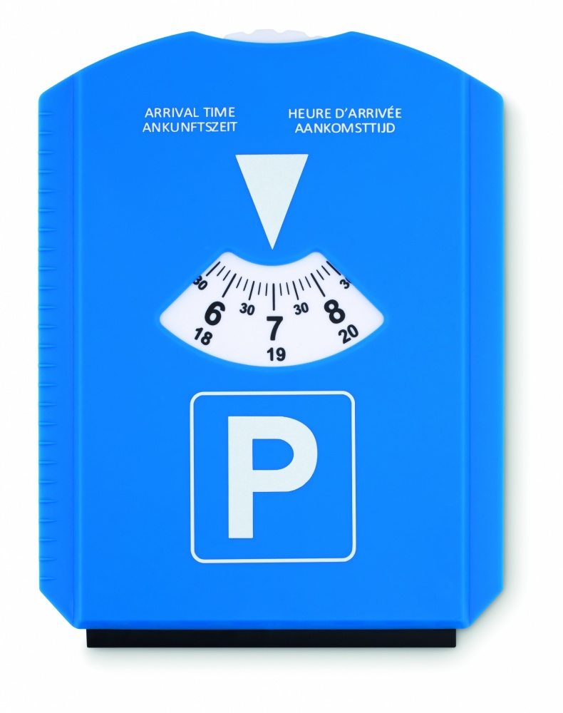Logo trade advertising products image of: Ice scraper in parking card