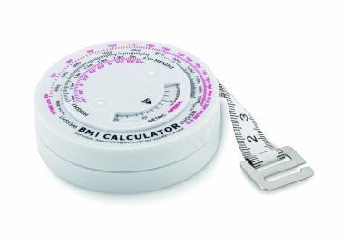 Logo trade promotional giveaway photo of: BMI measuring tape