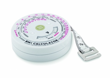 Logo trade promotional gifts image of: BMI measuring tape