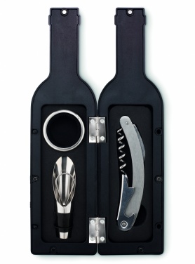 Logotrade promotional item picture of: Bottle shape wine set