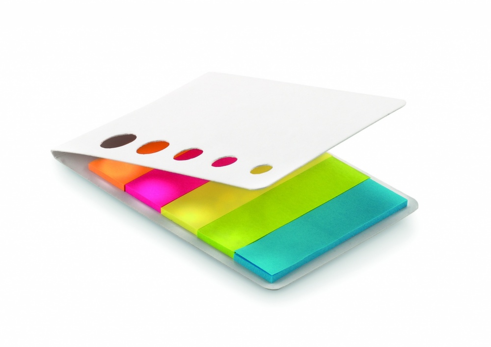 Logo trade promotional giveaways picture of: Page markers pad