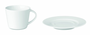 Logo trade promotional items picture of: Cappuccino cup and saucer