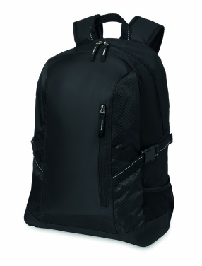 Logotrade promotional merchandise image of: Polyester laptop backpack