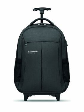 Logo trade promotional giveaway photo of: Trolley backpack in 360D