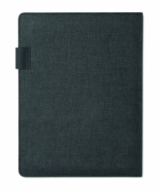 Logo trade business gift photo of: A4 folder with power bank