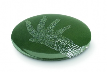 Logo trade promotional merchandise photo of: Mirror button metal