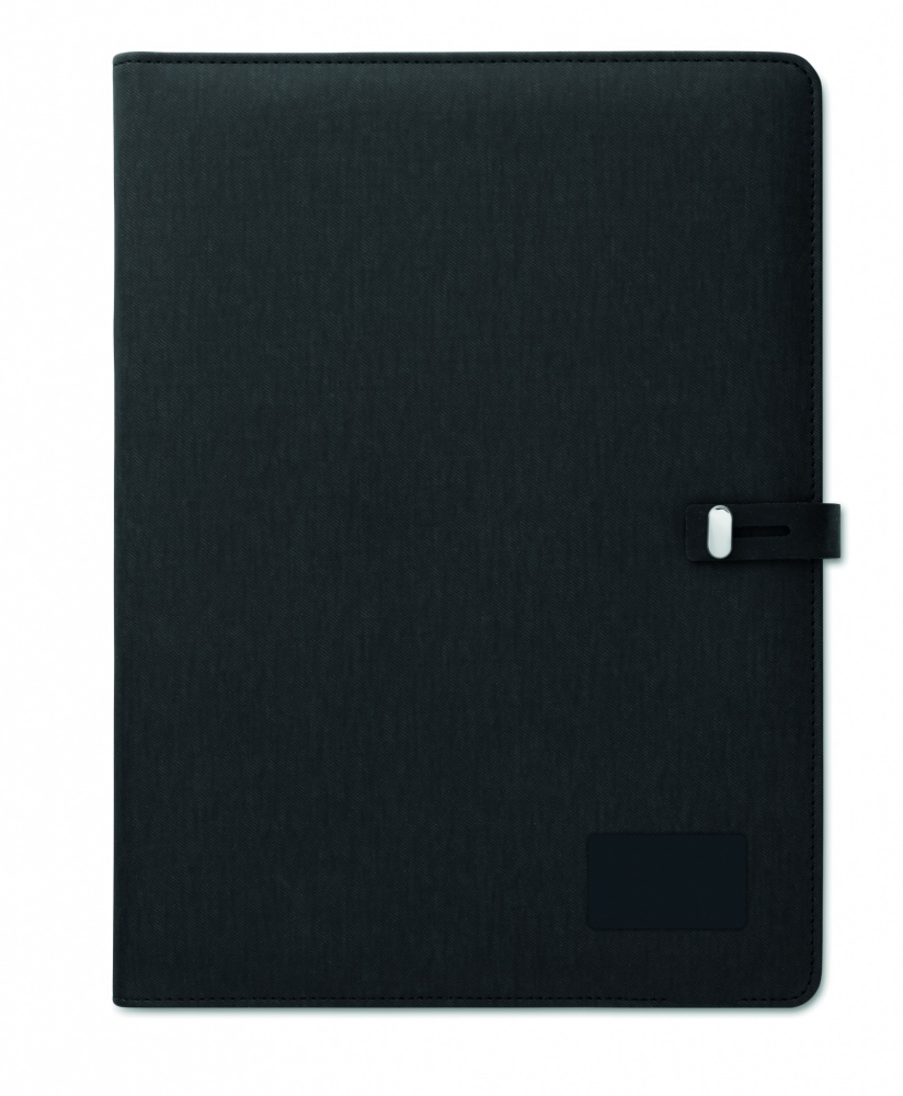 Logo trade promotional items picture of: A4 folder w/wireless charger5W