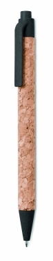 Logo trade business gift photo of: Cork/ Wheat Straw/ABS ball pen