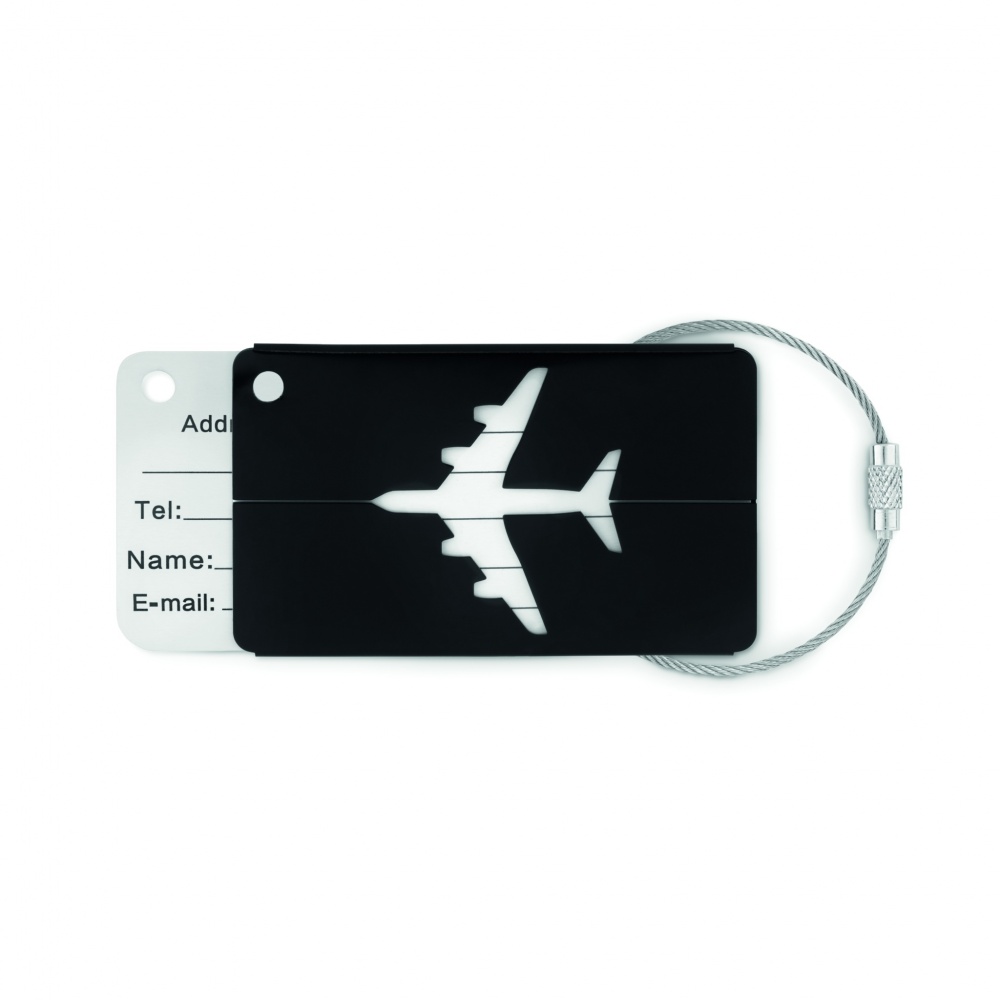 Logotrade business gift image of: Aluminium luggage tag
