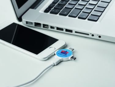 Logo trade advertising products picture of: 3 in 1 cable adapter