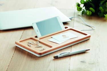 Logo trade promotional items image of: Wireless charging pad 5W MALABAR