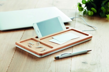 Logo trade promotional giveaways picture of: Wireless charging pad 5W MALABAR