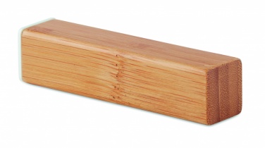 Logotrade advertising product picture of: Power bank bamboo 2200 mAh POWERBAM