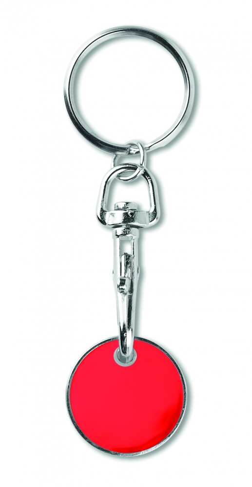 Logotrade corporate gift picture of: Key ring token (€uro token)