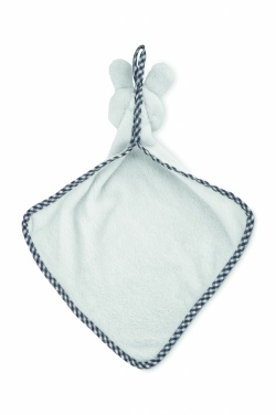 Logo trade business gift photo of: Plush rabbit design baby towel