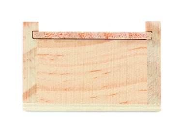 Logotrade promotional giveaway image of: Stationery set in wooden box