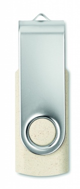 Logotrade promotional product image of: Wheat straw PP 50/50 USB 16GB