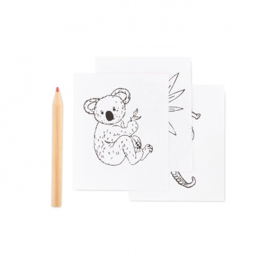 Logo trade promotional items picture of: Colouring set