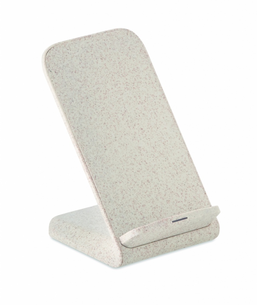 Logotrade promotional item picture of: Wheat straw/ABS charger std10W