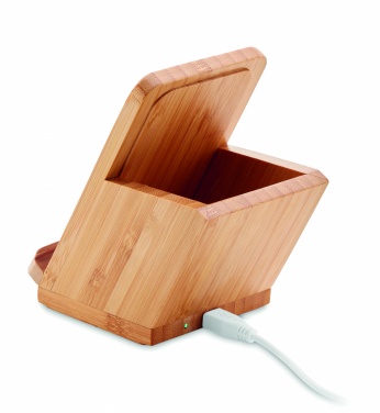 Logotrade corporate gift image of: Wireless charger pen holder 5W BAICOI