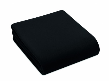 Logo trade promotional products picture of: RPET fleece travel blanket
