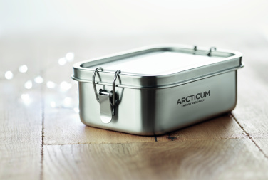 Logo trade advertising products picture of: Stainless steel lunchbox 750ml