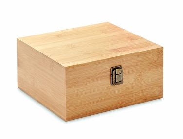 Logotrade corporate gifts photo of: Whisky set in bamboo box