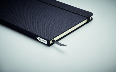 Logo trade advertising products image of: A5 RPET notebook 80 lined