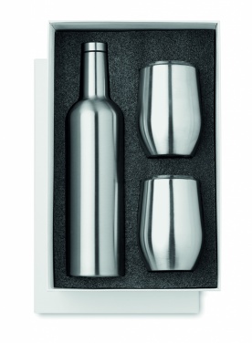 Logotrade corporate gift picture of: Double walled bottle & mug set