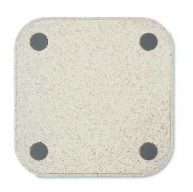 Logotrade corporate gift image of: Hub charger wheat straw/ABS 5W