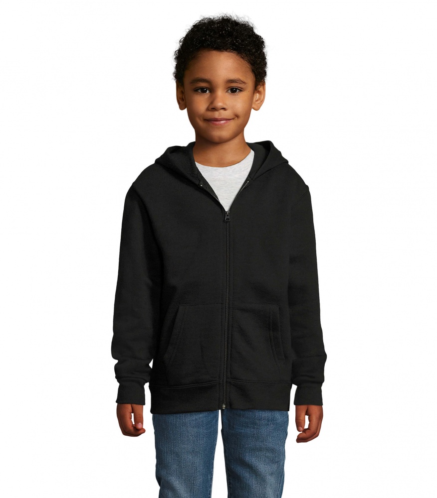 Logo trade corporate gifts picture of: STONE KIDS ZIP HOODIE 260