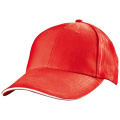 6-panel baseball cap San Francisco, red