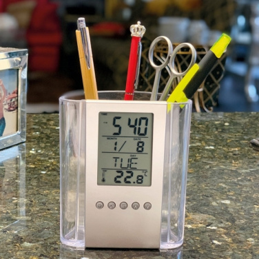 Logotrade business gifts photo of: Acrylic desk pen holder MADRID