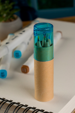 Logotrade corporate gift picture of: Wooden crayons BECKY