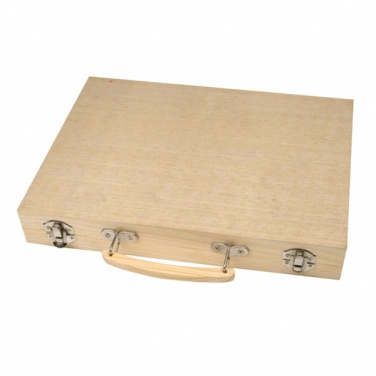 Logotrade business gift image of: Big wooden painting set MAXI