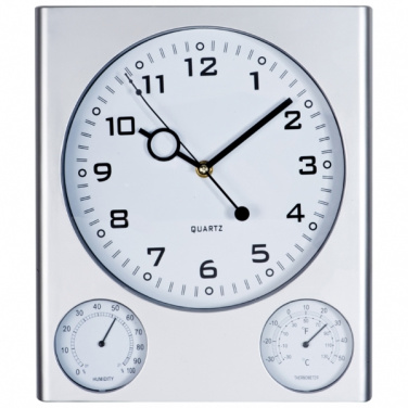 Logo trade corporate gift photo of: Plastic wall clock DEN HAAG