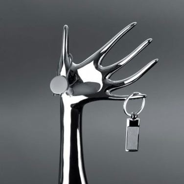 Logo trade promotional giveaway photo of: Keyring SLIM