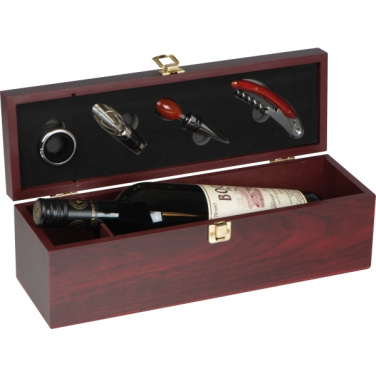 Logo trade business gift photo of: Wine box JESOLO