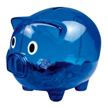 Logo trade promotional merchandise photo of: Piggy bank LEICESTER