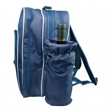 Logo trade promotional items image of: High-class picnic backpack VIRGINIA