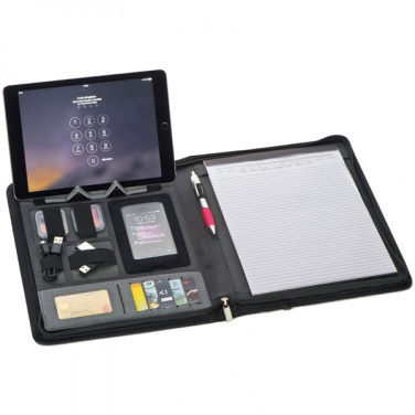 Logotrade advertising product image of: A4 folder with power bank Elda