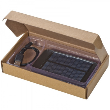 Logo trade promotional giveaways picture of: Solar power bank PHILADELPHIA
