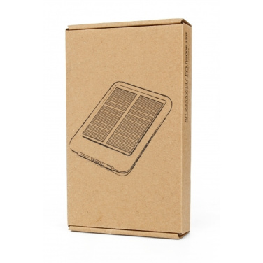Logo trade promotional gifts picture of: Solar power bank PHILADELPHIA