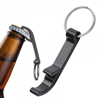 Logo trade promotional merchandise image of: Keyring - bottle opener WORCESTER